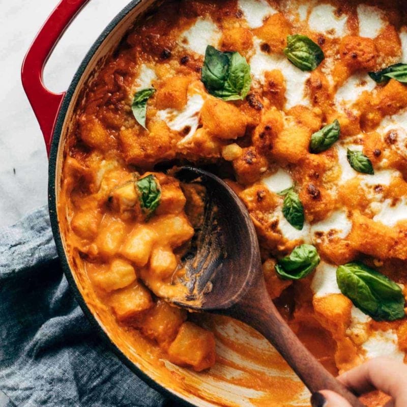 A picture of Ridiculous Baked Gnocchi with Vodka Sauce