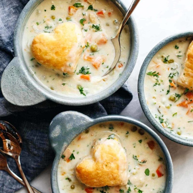 A picture of Slow Cooker Chicken Pot Pie Soup