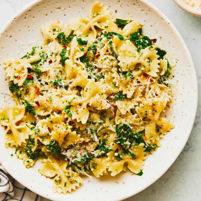 A picture of Creamy Kale Pasta