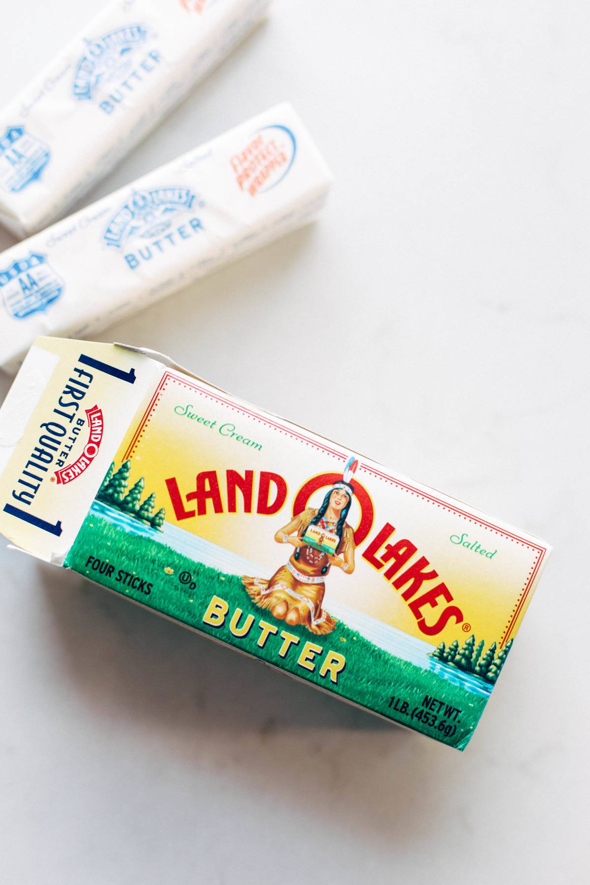 Land O'Lakes Salted Butter.