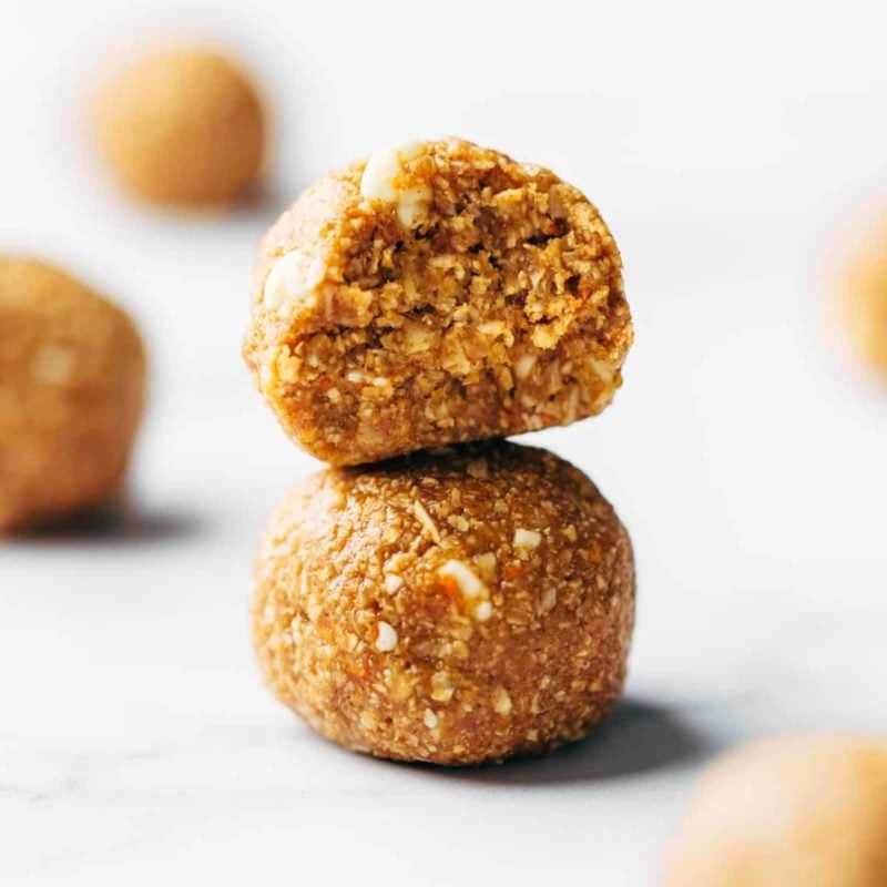 A picture of Raw Vegan Carrot Cake Bites